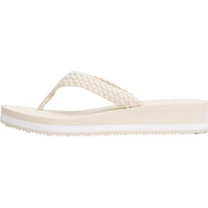 Tommy Hilfiger Women’s Beach Platform Flip Flops, Off-White (Muslin), 7.5 Tommy Hilfiger Women’s Beach Platform Flip Flops, Off-White (Muslin), 7.5