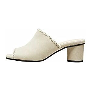 SELECTED FEMME Women's Slfmerle New Suede High Heel Mule B Pump, Sand, 6 UK SELECTED FEMME Women's Slfmerle New Suede High Heel Mule B Pump, Sand, 6 UK