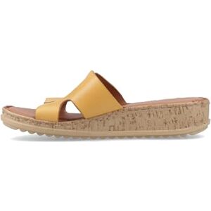 Hush Puppies Female Eloise Mule Sandal, Mustard, 5 Hush Puppies Female Eloise Mule Sandal, Mustard, 5