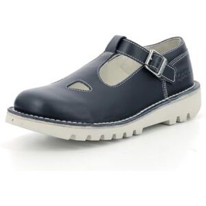 Kickers Women's Kick Mary Jane Oxford Flat, Blue, 3.5 UK Kickers Women's Kick Mary Jane Oxford Flat, Blue, 3.5 UK