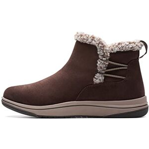 Clarks Women's Breeze Fur Ankle Boot, Dark Brown, 6.5 UK Clarks Women's Breeze Fur Ankle Boot, Dark Brown, 6.5 UK
