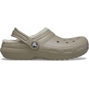 Crocs Unisex Child Clog, Classic Lined Clog K, Mushroom/Bone, 6 UK Child Crocs Unisex Child Clog, Classic Lined Clog K, Mushroom/Bone, 6 UK Child