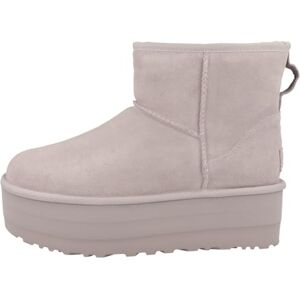 UGG Women's Classic Mini Platform Fashion Boot, Pale Smoke, 11 UK UGG Women's Classic Mini Platform Fashion Boot, Pale Smoke, 11 UK