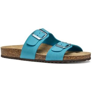 Geox Women's D BRIONIA L Flat Sandal, Lt Blue, 4 UK Geox Women's D BRIONIA L Flat Sandal, Lt Blue, 4 UK