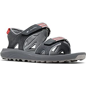 Columbia Women's Trailstorm Hiker 2 Strap sports sandals, Grey (Graphite x Red Hibiscus), 5 UK Columbia Women's Trailstorm Hiker 2 Strap sports sandals, Grey (Graphite x Red Hibiscus), 5 UK