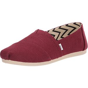 TOMS Women's Alpargata Heritage Canvas Loafer Flat, Black Cherry, 3.5 UK TOMS Women's Alpargata Heritage Canvas Loafer Flat, Black Cherry, 3.5 UK