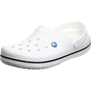 Crocs Unisex Crocband Clogs, White, 3 UK Men/ 4 UK Women Crocs Unisex Crocband Clogs, White, 3 UK Men/ 4 UK Women