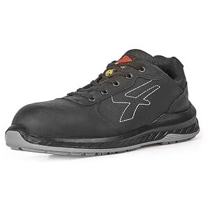 U Power U-Power Red Industry® Nero, Unisex Safety Shoes, Lightweight, Flexible, Anti Puncture Leather Trainers, with Infinergy Insert, with Aluminium Toe Caps (Black 41) U Power U-Power Red Industry® Nero, Unisex Safety Shoes, Lightweight, Flexible, Anti Puncture Leather Trainers, with Infinergy Insert, with Aluminium Toe Caps (Black 41)