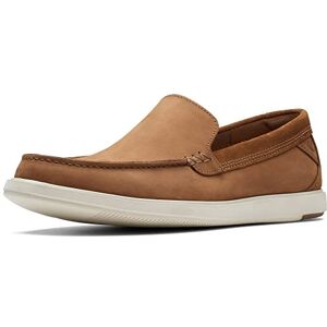 Clarks Bratton Loafer Mens Dark Tan Nubuck, 7 Clarks Bratton Loafer Mens Dark Tan Nubuck, 7