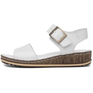 Hush Puppies Womens Ellie Wedge Sandal, White, 4 UK Hush Puppies Womens Ellie Wedge Sandal, White, 4 UK