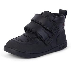 Kickers Unisex Kids Playflex Hi Vel Leather School Shoes Smart Everyday School Look Everyday Comfort Fit, Cushioned for All-Day Wear, Black, 8 UK Child Kickers Unisex Kids Playflex Hi Vel Leather School Shoes Smart Everyday School Look Everyday Comfort Fit, Cushioned for All-Day Wear, Black, 8 UK Child