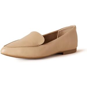 Amazon Essentials Women's Loafer Flat, Beige, 6 UK Amazon Essentials Women's Loafer Flat, Beige, 6 UK