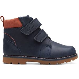 Clarks Boys' Heath Lace T Ankle Boots, navy, 5 UK Clarks Boys' Heath Lace T Ankle Boots, navy, 5 UK
