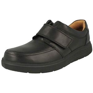 Clarks Mens Un Abode Strap Loafers, Black, 11 UK Wide Clarks Mens Un Abode Strap Loafers, Black, 11 UK Wide