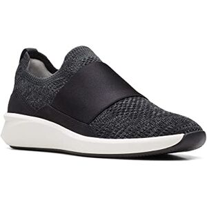Clarks Un Rio Knit, Mule, Black Knit, Clarks Un Rio Knit, Mule, Black Knit,