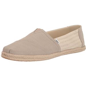 TOMS Women's Alpargata Rope Loafer Flat, Natural, 10 UK TOMS Women's Alpargata Rope Loafer Flat, Natural, 10 UK