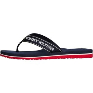 Tommy Hilfiger Women’s Sporty Wedge Flip Flops with Logo, Blue (Space Blue), 6 Tommy Hilfiger Women’s Sporty Wedge Flip Flops with Logo, Blue (Space Blue), 6