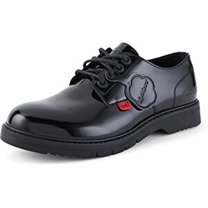 Kickers Women's Finley Lo Patent Leather School Shoes Smart Everyday School Look Everyday Comfort Fit, Cushioned for All-Day Wear, Black, 8 UK Kickers Women's Finley Lo Patent Leather School Shoes Smart Everyday School Look Everyday Comfort Fit, Cushioned for All-Day Wear, Black, 8 UK