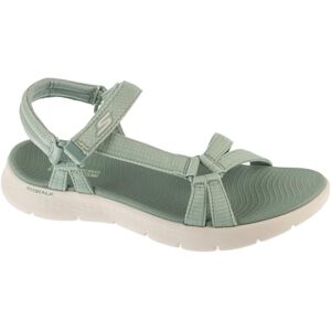 Skechers Women's Go Walk Flex Sandal Sublime Sandals, Sage Textile, 9 UK Skechers Women's Go Walk Flex Sandal Sublime Sandals, Sage Textile, 9 UK