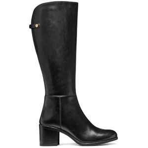 Geox Womens Dnewasheel Knee High Boot, Black, 2.5 UK Geox Womens Dnewasheel Knee High Boot, Black, 2.5 UK