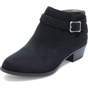 LifeStride Women's Adriana Ankle Bootie, Black Micro, 6 UK LifeStride Women's Adriana Ankle Bootie, Black Micro, 6 UK
