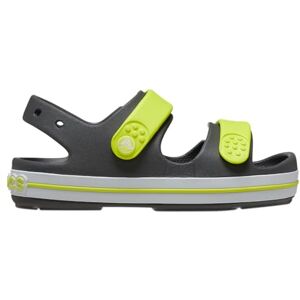 Crocs Unisex Kids Sandal, Crocband Cruiser Sandal T, Slate Grey/Acidity, 8 UK Child Crocs Unisex Kids Sandal, Crocband Cruiser Sandal T, Slate Grey/Acidity, 8 UK Child