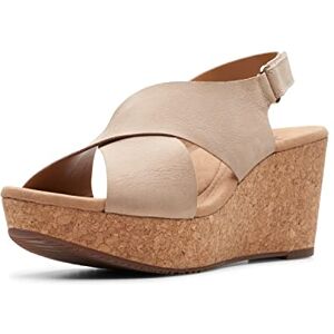 Clarks Women's Annadel Eirwynannadel Eirwynاناديل ايروينannadel Eirwyn Wedge Sandal, Sand Nubuck, 5.5 UK Clarks Women's Annadel Eirwynannadel Eirwynاناديل ايروينannadel Eirwyn Wedge Sandal, Sand Nubuck, 5.5 UK