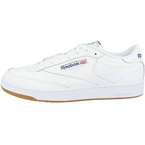 Reebok Men's Club C 85 Sneakers, Intense White Royal Gum, 3.5 UK Reebok Men's Club C 85 Sneakers, Intense White Royal Gum, 3.5 UK