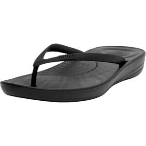 Fitflop Women's iqushion Ergonomic flip-Flops, All Black, 5 UK Fitflop Women's iqushion Ergonomic flip-Flops, All Black, 5 UK