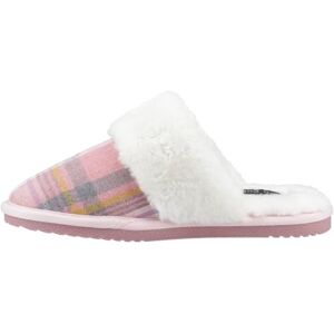 Hush Puppies Women's Arianna Plaid Slipper, Pink, 7 UK Hush Puppies Women's Arianna Plaid Slipper, Pink, 7 UK