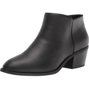 Amazon Essentials Women's Classic Ankle Boots, Black Faux Leather, 2.5 UK Amazon Essentials Women's Classic Ankle Boots, Black Faux Leather, 2.5 UK