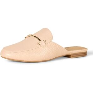 Amazon Essentials Women's Buckle Mule, Beige Crocodile, 4.5 UK Amazon Essentials Women's Buckle Mule, Beige Crocodile, 4.5 UK