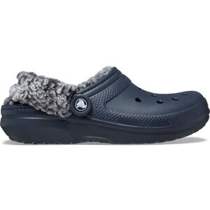 Crocs Unisex Adult, Classic Fleece Lined Clog, Navy, 8 UK Men/ 9 UK Women Crocs Unisex Adult, Classic Fleece Lined Clog, Navy, 8 UK Men/ 9 UK Women