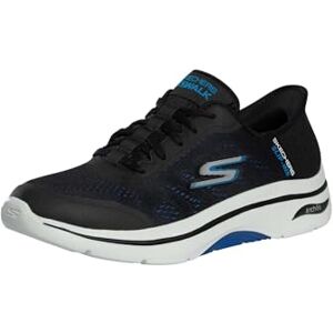 Skechers Black/Blue Slip-ins - Go Walk Arch Fit 2.0 Trainers Skechers Black/Blue Slip-ins - Go Walk Arch Fit 2.0 Trainers