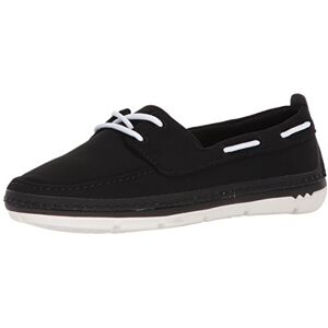 Clarks Women's Step Maro Sand Boat Shoe, Black Textile, 5.5 UK Clarks Women's Step Maro Sand Boat Shoe, Black Textile, 5.5 UK