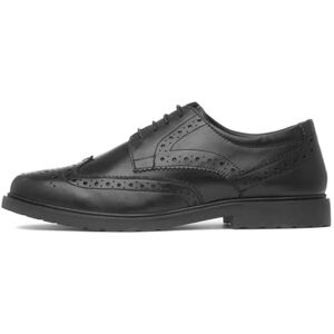 Hush Puppies Women's Verity Brogue, Black, 6 Hush Puppies Women's Verity Brogue, Black, 6