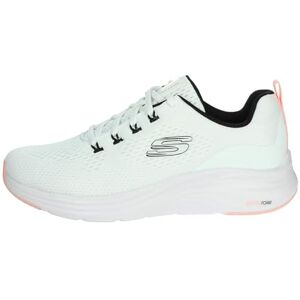 Skechers Women's Vapor Foam Fresh Trend Sneaker, White Mesh/Black & Coral Trim, 7 UK Skechers Women's Vapor Foam Fresh Trend Sneaker, White Mesh/Black & Coral Trim, 7 UK