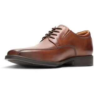 Clarks Tilden Walk Mens Dark Tan Lea, 7 Clarks Tilden Walk Mens Dark Tan Lea, 7