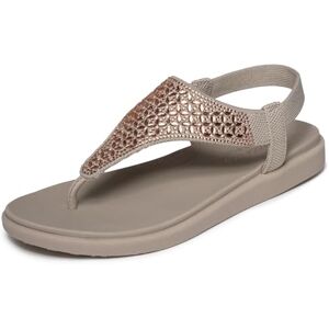 Skechers Women's Meditation Luxe Geo Embellished Stretch Knit Slingback Sandal with Luxe Foam Skechers Women's Meditation Luxe Geo Embellished Stretch Knit Slingback Sandal with Luxe Foam