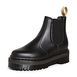 Dr. Martens Women's Vegan 2976 Quad Chelsea Boots, Black, 7 UK Dr. Martens Women's Vegan 2976 Quad Chelsea Boots, Black, 7 UK