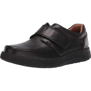 Clarks Men's Un Abode Strap Loafers, Black Black Leather, 9.5 UK Clarks Men's Un Abode Strap Loafers, Black Black Leather, 9.5 UK