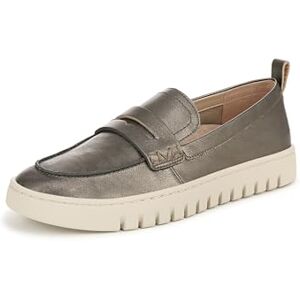 Vionic Womens Uptown Slip-On Loafers, Medium Fit, Gunmetal Grey Leather, UK 4.5 Vionic Womens Uptown Slip-On Loafers, Medium Fit, Gunmetal Grey Leather, UK 4.5