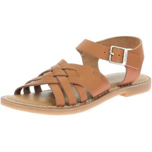 Kickers Women Kick Ladora Flat Sandal, Camel, 7.5 UK Kickers Women Kick Ladora Flat Sandal, Camel, 7.5 UK
