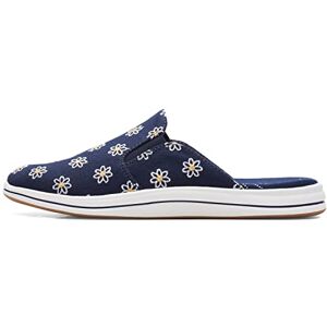 Clarks Women's Breeze Shore Mule, Navy Floral Canvas, 4 UK Clarks Women's Breeze Shore Mule, Navy Floral Canvas, 4 UK