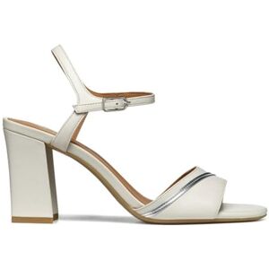 Geox Women's D New Eraklia 80 F Heeled Sandal, Lt Sand, 6 UK Geox Women's D New Eraklia 80 F Heeled Sandal, Lt Sand, 6 UK