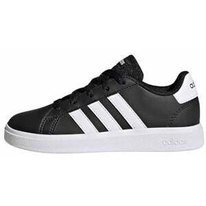 adidas Unisex Kids Grand Court Lifestyle Tennis Lace-Up Shoes, Core Black/Cloud White/Core Black, 6.5 UK adidas Unisex Kids Grand Court Lifestyle Tennis Lace-Up Shoes, Core Black/Cloud White/Core Black, 6.5 UK