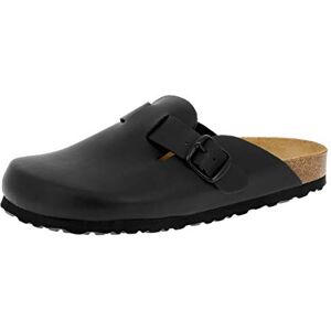 Lico Men's Bioline Clog Mules, Black, 8 UK Lico Men's Bioline Clog Mules, Black, 8 UK