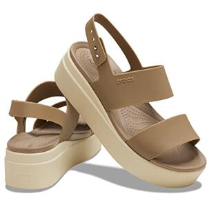 Crocs Unisex Brooklyn Low Wedge Clog, KHA Bone, 2 UK Men 3 UK Women Crocs Unisex Brooklyn Low Wedge Clog, KHA Bone, 2 UK Men 3 UK Women