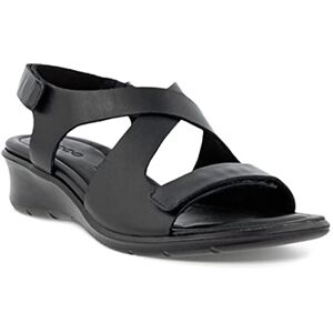 ECCO Women's Felicia Sandal Heeled San, Black, 6.5/7 UK ECCO Women's Felicia Sandal Heeled San, Black, 6.5/7 UK