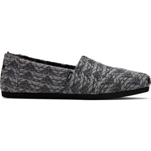 TOMS Women's Alpargata CloudBound Espadrille Loafer Flat, Black Multi Cozy Global Woven/Faux Fur, 3.5 UK TOMS Women's Alpargata CloudBound Espadrille Loafer Flat, Black Multi Cozy Global Woven/Faux Fur, 3.5 UK